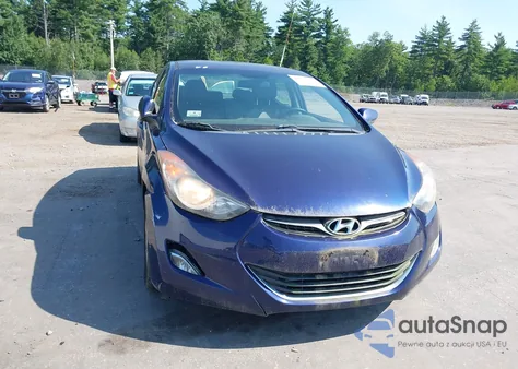 2012 Hyundai Elantra Gls from USA, damaged, VIN 5NPDH4AE0CH064901